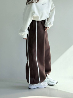 Спортивные штаны на флисе DOL-A356T380