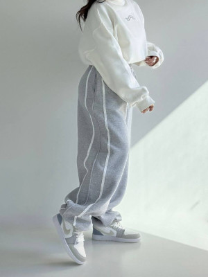 Спортивные штаны на флисе DOL-A356T380