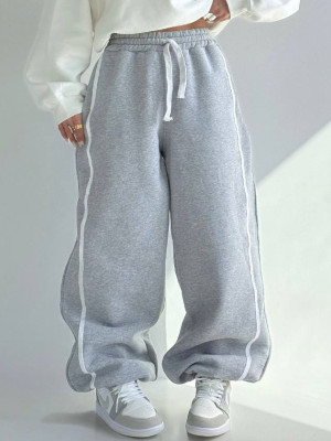 Спортивные штаны на флисе DOL-A356T380