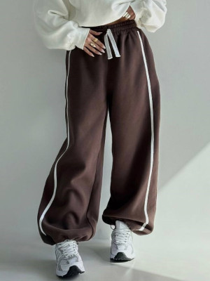 Спортивные штаны на флисе DOL-A356T380