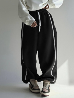 Спортивные штаны на флисе DOL-A356T380