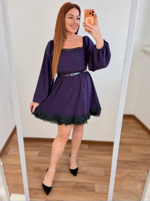 Мини-платье с рюшами MA-N2160T650