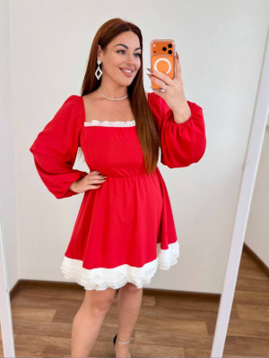 Мини-платье с рюшами MA-N2160T650