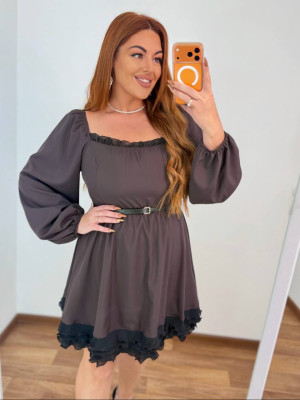 Мини-платье с рюшами MA-N2160T650