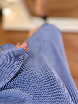 Свободное платье плиссе MA-N2150T450