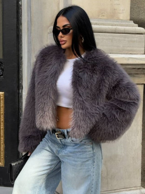 Жіноча коротка шуба AMU-A1281T1350