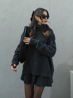 Теплый костюм с юбкой AMU-A7777T899