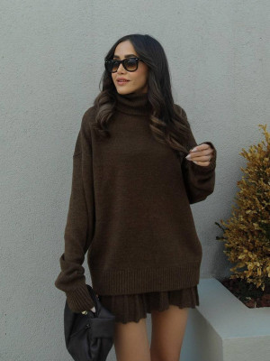 Теплый костюм с юбкой AMU-A7777T899