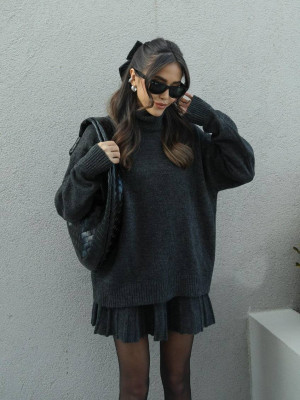 Теплый костюм с юбкой AMU-A7777T899