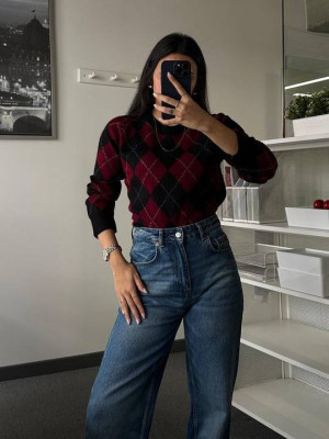 Теплий жіночий светр AMU-A4606T499