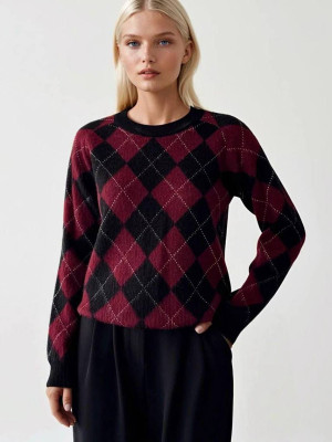 Теплий жіночий светр AMU-A4606T499