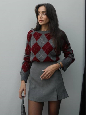 Теплий жіночий светр AMU-A4606T499