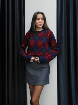 Теплий жіночий светр AMU-A4606T499