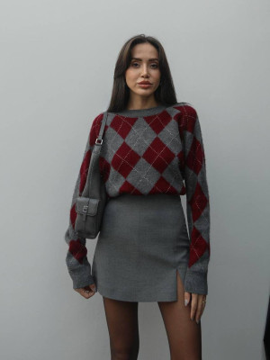 Теплий жіночий светр AMU-A4606T499