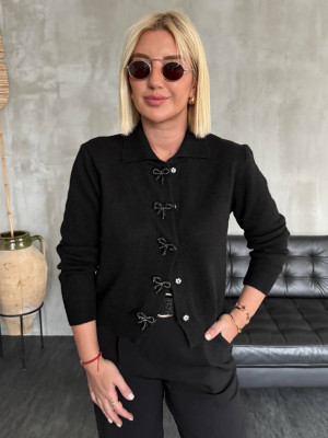 Кардиган із декоративними застібками AMU-A4575T670