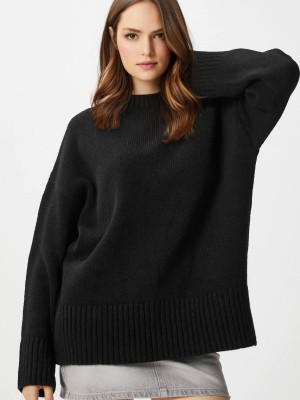 Довгий в'язаний светр AMU-A4737T599