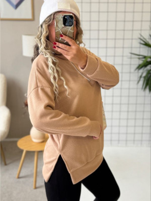 Ангоровая кофта с молнией MYD-A618T380