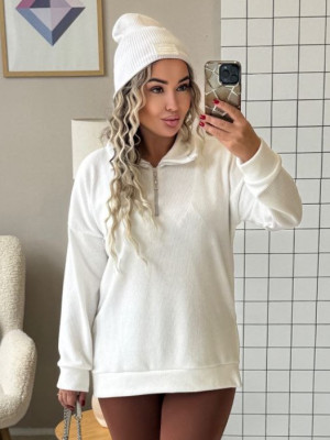 Ангоровая кофта с молнией MYD-A618T380