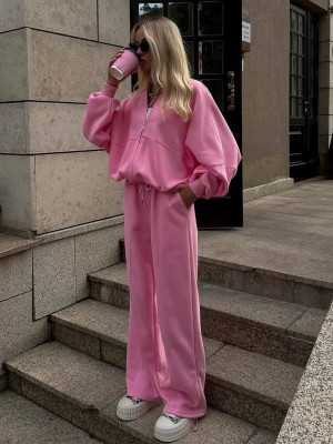 Костюм с объемным бомбером DMP-A7266T500