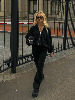 Костюм с объемным бомбером DMP-A7266T500