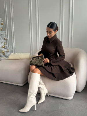 Жіноча сукня з воланами RK-A887T550