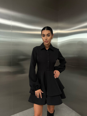 Жіноча сукня з воланами RK-A887T550