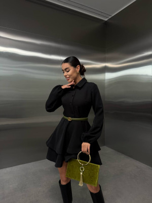 Жіноча сукня з воланами RK-A887T550