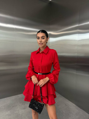 Жіноча сукня з воланами RK-A887T550