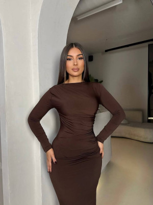 Коктейльное платье-футляр RK-A897T450