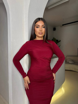 Коктейльное платье-футляр RK-A897T450