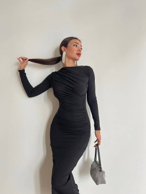 Коктейльное платье-футляр RK-A897T450