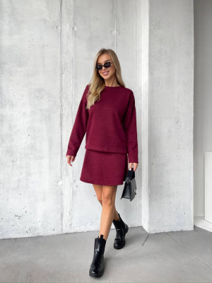 Теплый костюм с юбкой SF-A5679T650