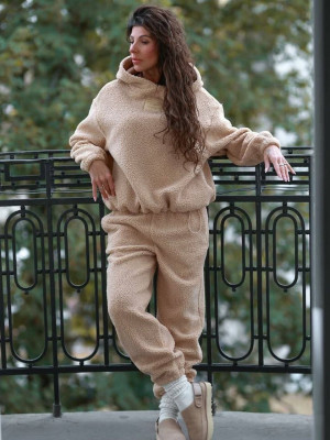 Стильний оверсайз костюм тедді DOL-A894T990