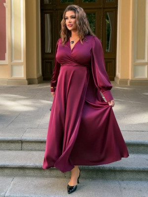 Изысканное платье на запах AV-A1108T800