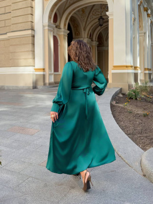 Вишукана сукня на запах AV-A1108T800