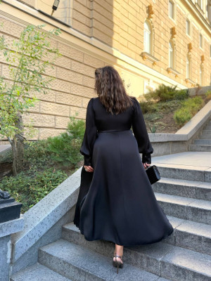 Вишукана сукня на запах AV-A1108T800