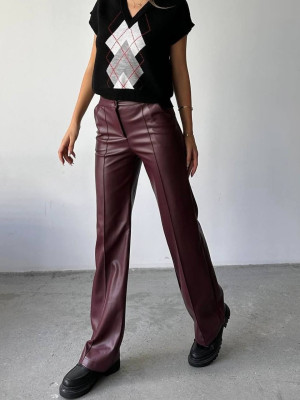 Брюки палаццо на флисе DMP-A386T350