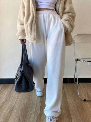 Прямые oversize штаны на флисе DMP-A093T270