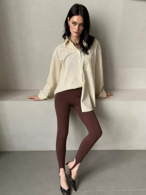 Легінси з штрипками на флісі IMMA-A433T360