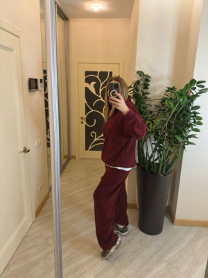 Плюшевий жіночий костюм LF-A274T1200