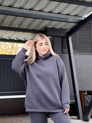 Унисекс худи на флисе AB-A253T20