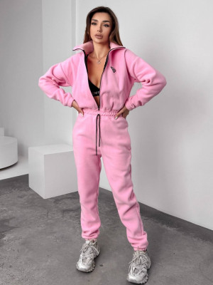 Теплый флисовый комбенизон VM-A10524T540