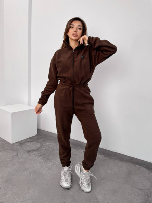 Теплый флисовый комбенизон VM-A10524T540