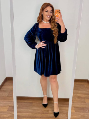 Гарна бархатна сукня MA-N2152T550