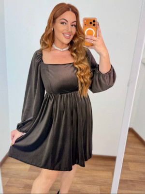 Красивое бархатное платье MA-N2152T550