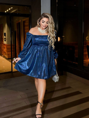 Праздничное блестящее платье MA-N2153T650