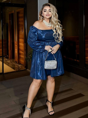 Святкова блискуча сукня MA-N2153T650