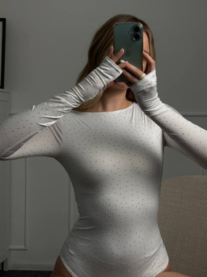 Боді зі стразами MV-A883T700