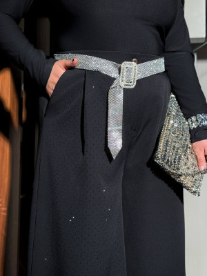 Вечірні брюки з каміннями ANK-A72907.1T510