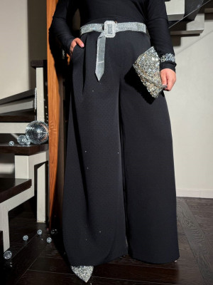 Брюки вечерние с камнями ANK-A72907.1T510